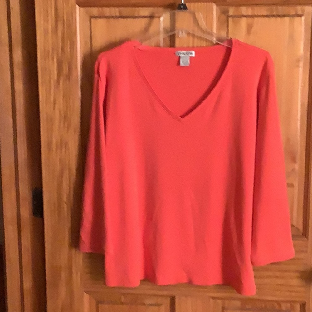 Chico’s cotton blend knit top
